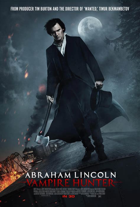 Main Characters Enjoy the Thrills of Abraham Lincoln: Vampire Hunter Movie